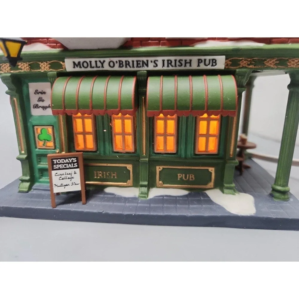 Dept. 56 Christmas in the City 1999 MOLLY O'BRIEN'S IRISH PUB w/ Box